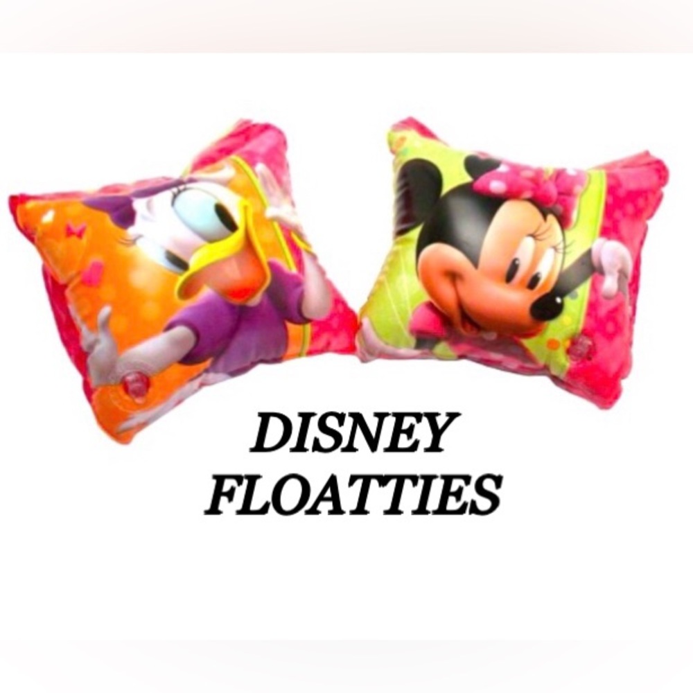 UPD Minnie's/Daisy’s BowTique Inflatable Floaties SetOf 2 65 Lbs NWT